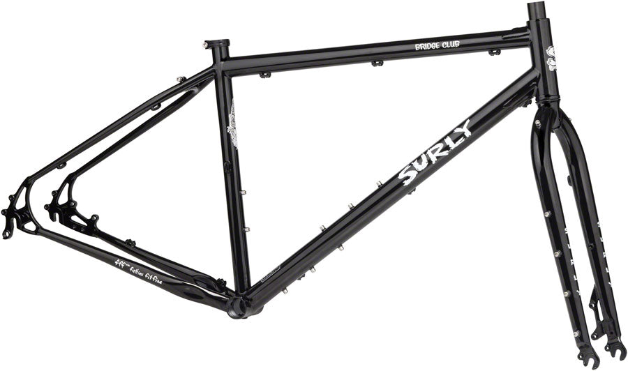 Surly Bridge Club Frameset - 27.5" Steel Trevor's Closet Black X-Large