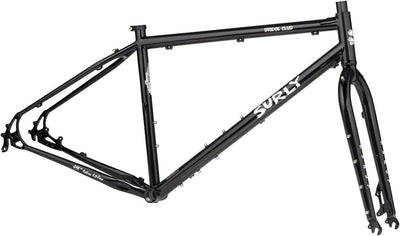 Surly Bridge Club Frameset - 27.5" Steel Trevor's Closet Black X-Large