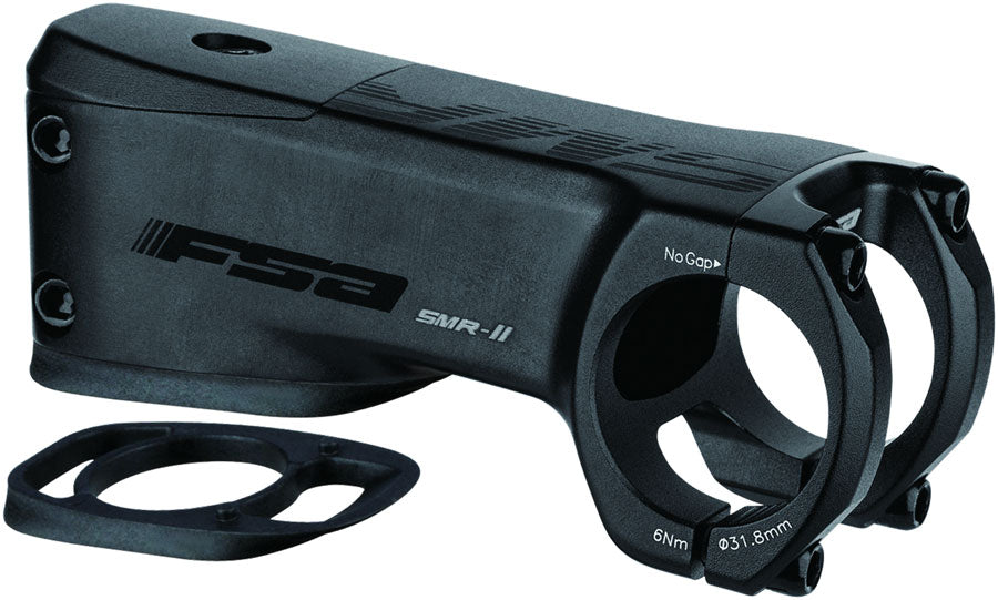 Full Speed Ahead NS SMR-II Stem - 130mm 31.8mm Clamp -10 1 1/8" Alloy Black
