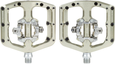 Renthal Revo-DHC Pedals - Dual Sided Clipless Platform Alloy 9/16" AluGold Shimano SPD