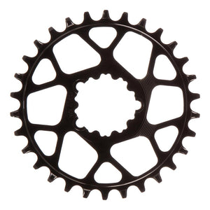 Works Components Round Chainring SRAM 3-Bolt 30T Boost 3mm Blk
