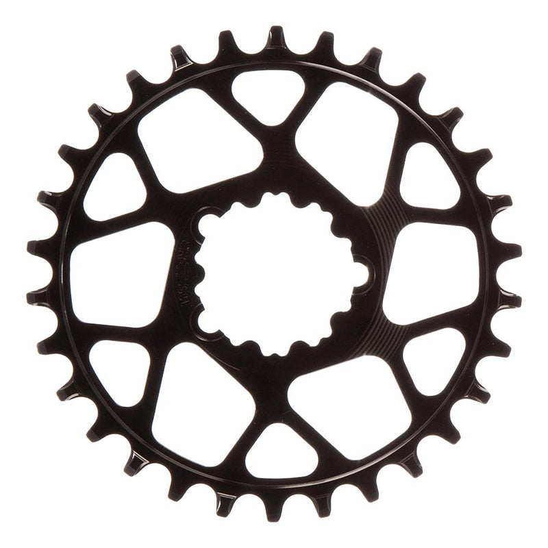 Works Components Round Chainring SRAM 3-Bolt 30T Boost 3mm Blk