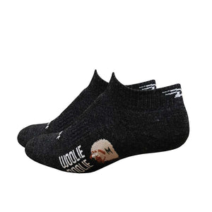 DeFeet Woolie Boolie 1" Socks Charcoal XL Pair
