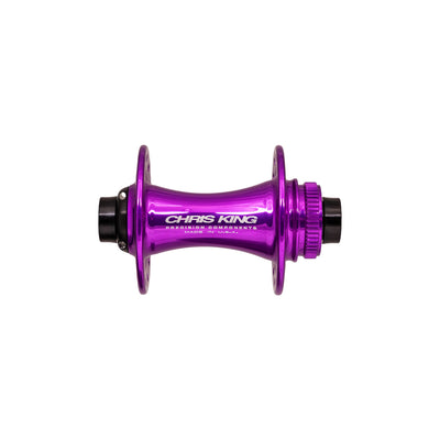 Chris King Boost Centerlock Front Hub - 3D Violet, 32h, 15 x 110mm