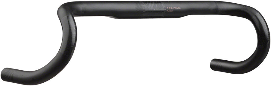 Teravail Radia 12 Carbon Drop Handlebar - Carbon 31.8mm 44cm Black
