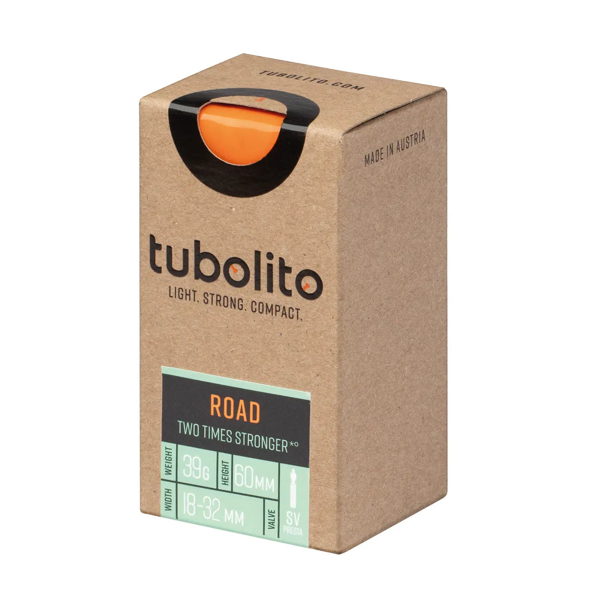 Tubolito Tubo Road 700x18-32 PV 60mm Orange
