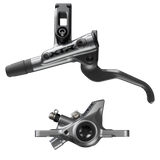 Shimano XTR M9200 XC Disc Brake Lever - Left/Front  Post Mount 2-Piston Caliper SM-BH90-SS Hose Metal Pads Gray