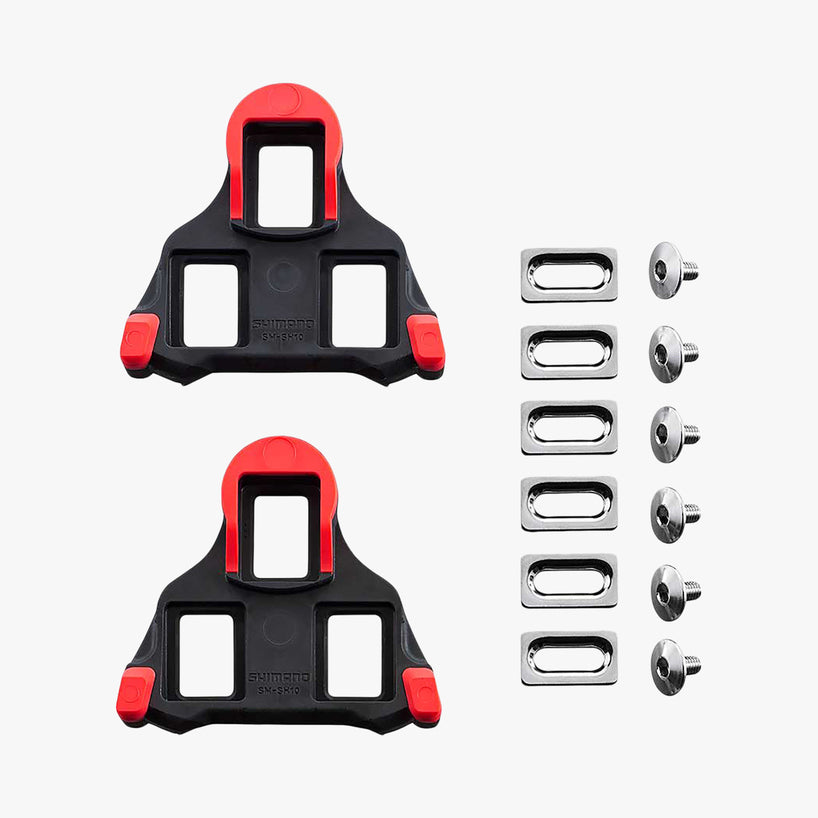 SHIMANO SM-SH10 SPD-SL CLEAT SET, 0 DEGREE FLOAT