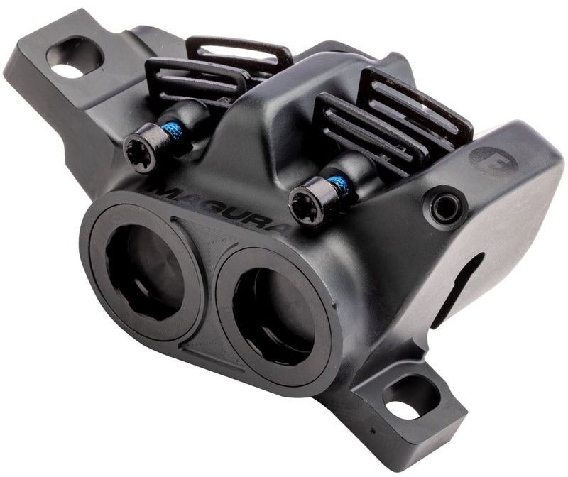 Magura Gustav Elite Disc Brake Caliper - Front Rear 4-Piston Post Mount BLK