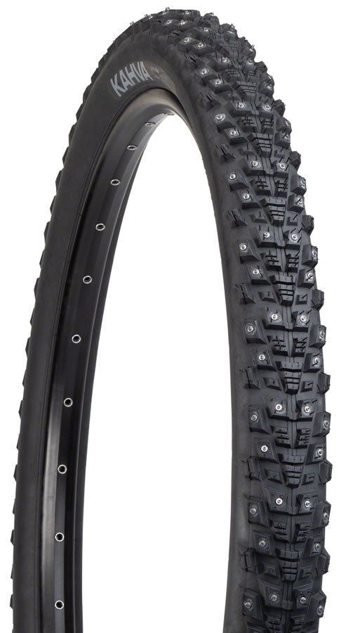 45NRTH Kahva Tire - 27.5 x 2.1 Clincher Wire BLK 33 TPI 240 Carbide Steel Studs