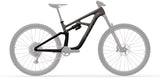 Salsa Blackthorn 145 C Frame - 29" Carbon Black / Graphite Gray Small