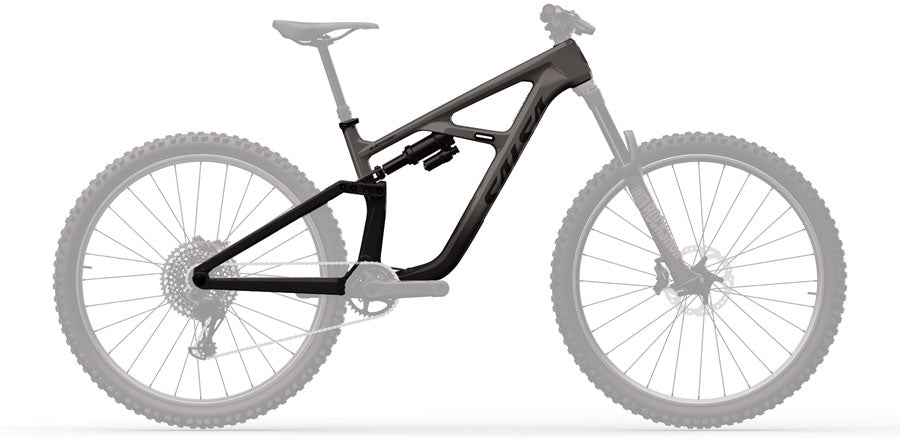 Salsa Blackthorn 145 C Frame - 29" Carbon Black / Graphite Gray Small