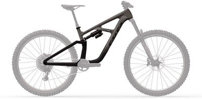 Salsa Blackthorn 145 C Frame - 29" Carbon Black / Graphite Gray Large