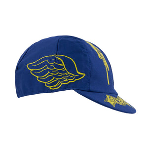 Cinelli Cycling Cap Milano Bike Veterans Blue