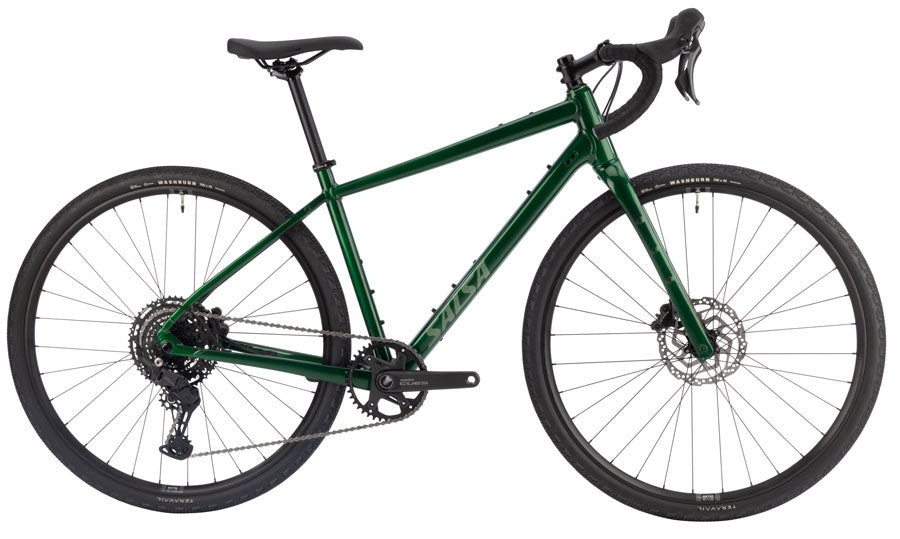 Salsa Journeyer Drop Bar CUES 10 Bike - 700c Aluminum Peat Moss 51cm