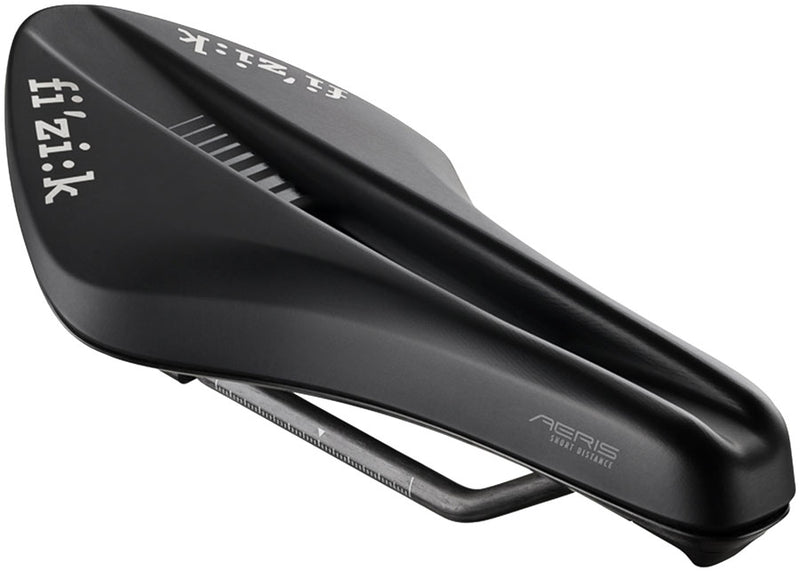 Fizik Aeris Short Distance R1 Light Saddle - Carbon 135mm Black