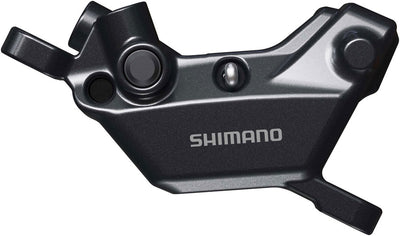 Shimano Deore BR-MT620 Disc Brake Caliper - Front Rear Post Mount 4-Piston Includes D03S-MX Resin Pads BLK
