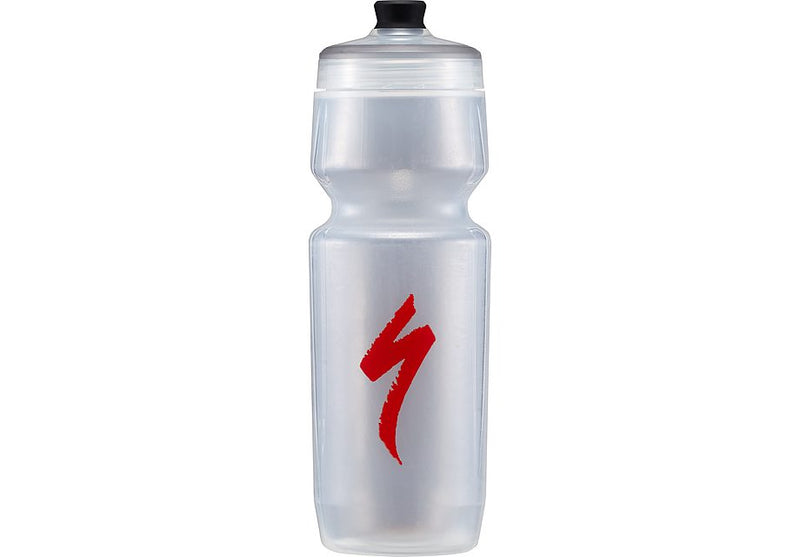 Specialized 23 Oz Purist Hydroflo Omni Bottle S-Logo Trans/Red 23 Oz