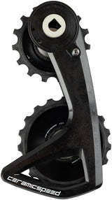 CeramicSpeed OSPW RS Alpha Pulley Wheel System SRAM Force E1 Rival E1 AXS - ALPHA Aluminum Pulley Carbon Cage BLK