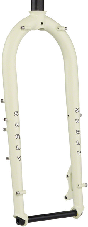Surly Wednesday Fork - 26" 15x150mm Thru-Axle 1-1/8" Straight Steerer Steel Key Lime Sneeze