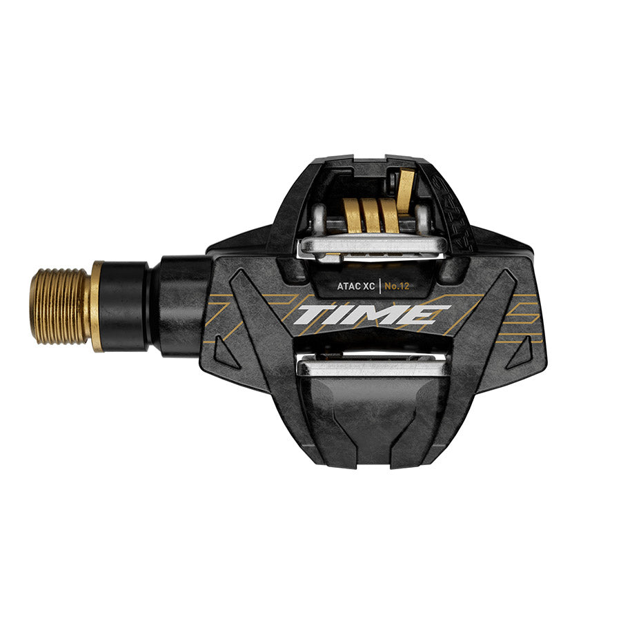 Time ATAC XC 12 Pedals - Dual Sided Clipless Carbon 9/16" Carbon/Gold C1
