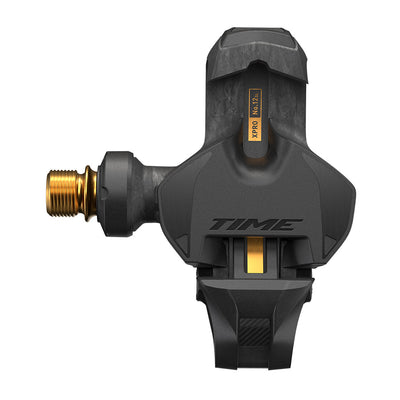 Time XPRO 12SL Pedals - Single Sided Clipless Carbon 9/16" Carbon/Gold QF 53 C1
