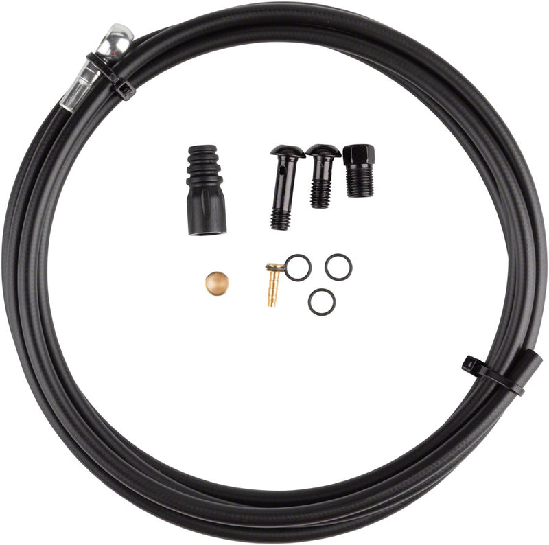 Tektro Disc Brake Hydraulic Hose Kit - With Banjo Unit 5.5mm Kevlar Hose 2000mm