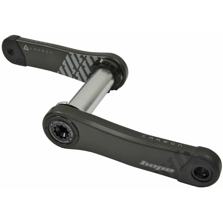 Hope RX Carbon Crankset Wide (68mm) 170mm Black  