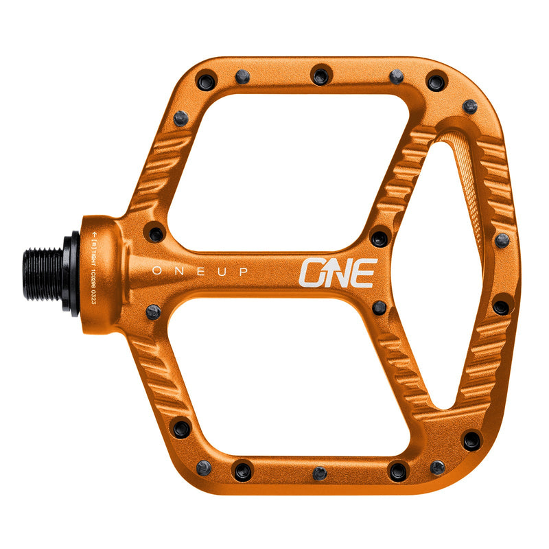 Aluminum Pedals - Orange