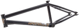 Sunday Darkwave BMX Frame - 21" TT Matte Black/Gold Decal