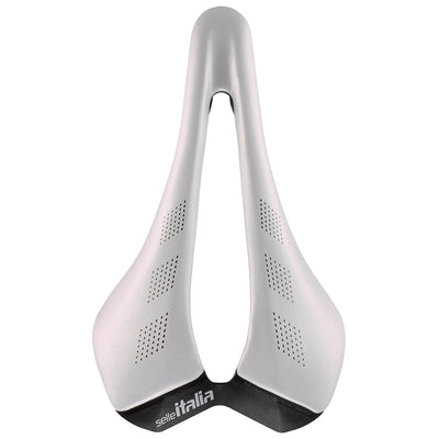 Selle Italia SLR Advan Opal S3 Steel Rails White