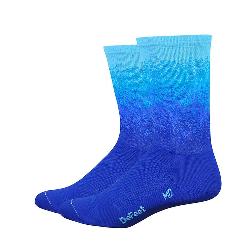 DeFeet Aireator 6" Ombre Socks 9.5-11.5 Blue