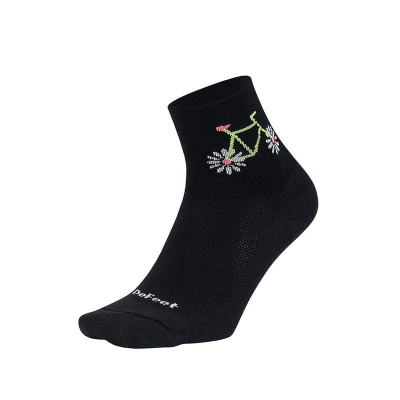 DeFeet Aireator 2-3" Cuff Socks Pedal Power L Pair