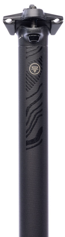 Teravail Stratum SE Seatpost - 31.6 x 400mm 18mm Offset Black
