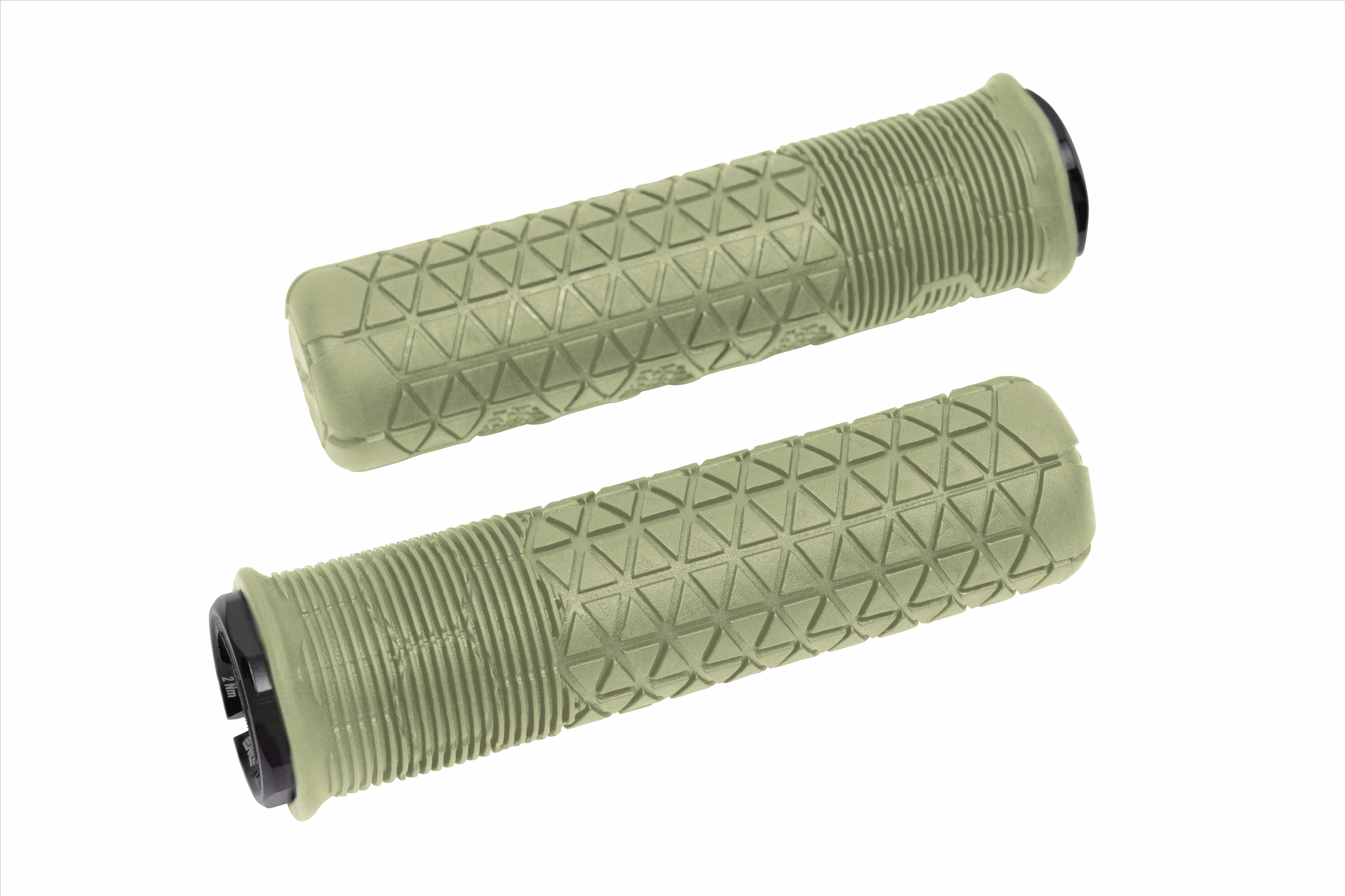 Fractal Lock-On Trail Grip - 31.5mm / Green