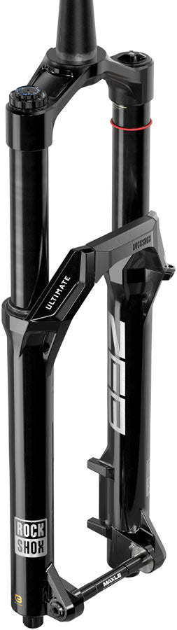 RockShox ZEB Ultimate Charger 3.2 RC2 Suspension Fork - 29" 160mm 15x110mm 44mm Offset Linear XL Air Spring Gloss BLK B1