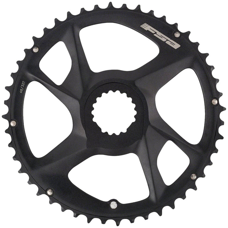 Full Speed Ahead Energy Modular Direct Mount Chainring - 46t Outer Ring FSA Direct Mount For use 30t Inner Ring BLK