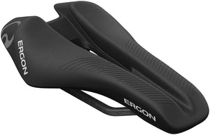 Ergon SR Tri Pro Carbon Saddle - Carbon Black Men's Front