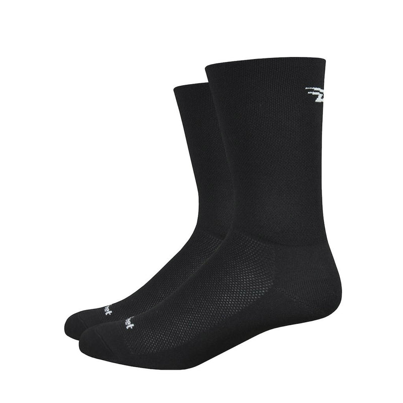DeFeet Aireator 6" D-Logo Socks 9.5-11.5 Black