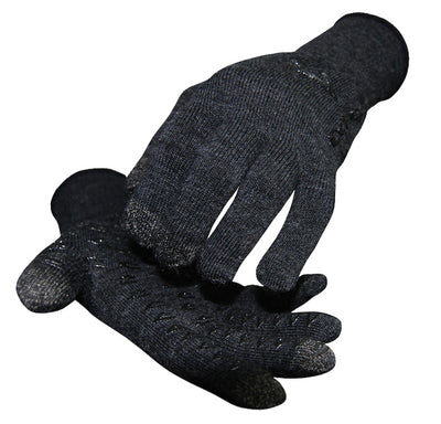 DeFeet DuraGlove ET Wool Gloves Medium Black