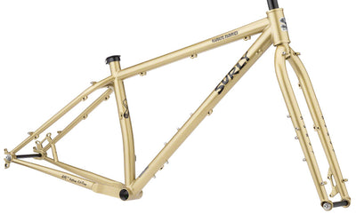 Surly Karate Monkey Frameset - 27.5" Steel Fool's Gold X-Large