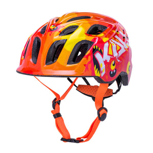 Kali Chakra Child Helmet Small Monsters Orange