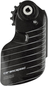 CeramicSpeed OSPW Pulley Wheel Aero Alpha System SRAM Red D1/E1 Force D1 AXS - ALPHA Aluminum Pulley Carbon Cage BLK v2
