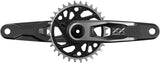 SRAM XX Downhill T-Type Crankset - 160mm 7-Speed 34t 3mm Offset Chainring Direct Mount 55mm Chainline DUB Wide Spindle BLK