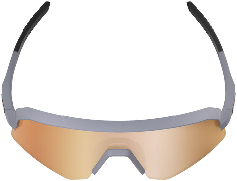 100% Slendale SL Sunglasses - Soft Tact Grey/Hiper Copper Mirror Lens