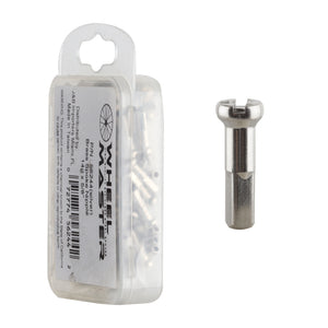 Wheel master Nipples Standard 2.0 (14G) 16mm Bag of 144 Brass Silver