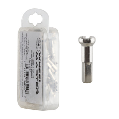 Wheel master Nipples Standard 2.0 (14G) 16mm Bag of 144 Brass Silver