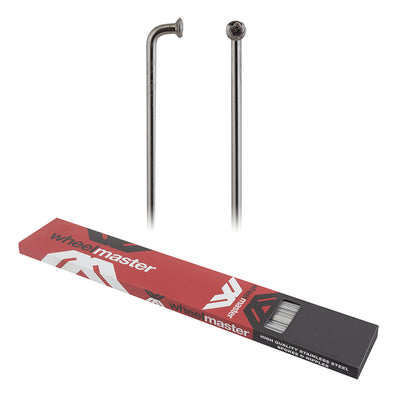 Wheel master Stainless Steel Spokes J-Bend 2.0 (14G) 279mm Box of 75 Stainless Steel Silver Yes