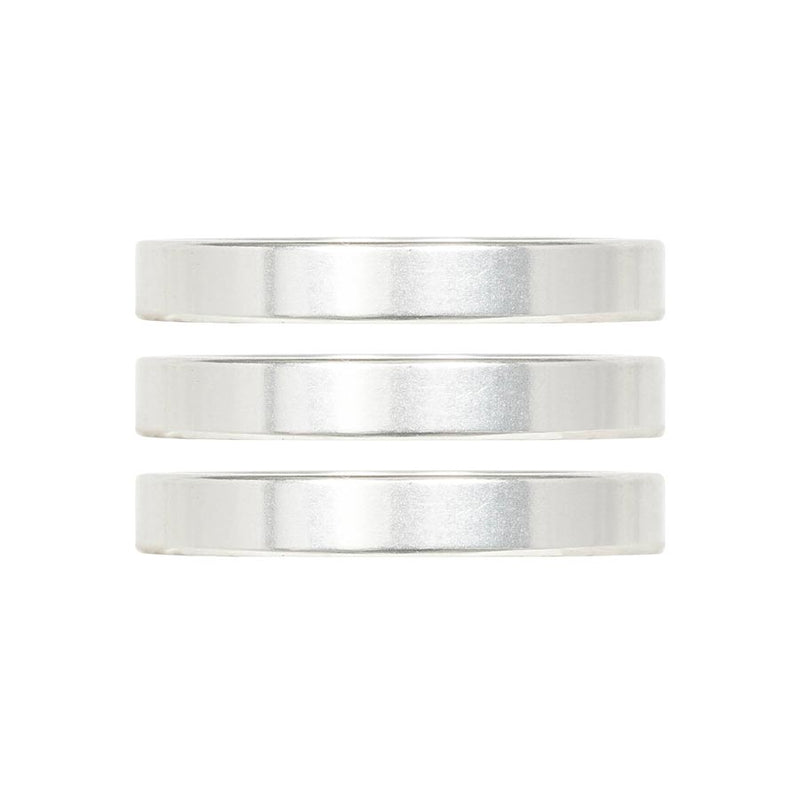 Industry Nine iRiX Headset Spacer 1-1/8'' Height: 5mm Aluminum Silver 3pcs