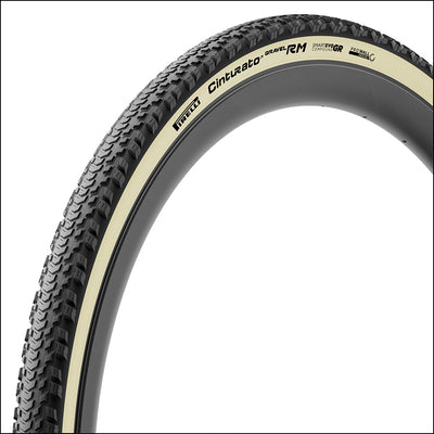 Pirelli Cinturato Gravel RM HP-Line Gravel Tire 700x40C Folding Tubeless Ready SmartEVO GR ProWALL Gravel 120TPI White